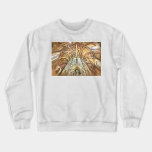 Charola. Convento de Cristo. Tomar. ink and watercolor Crewneck Sweatshirt